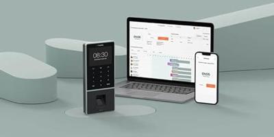 Systeem voor Biometrische Toegangscontrole Safescan TimeMoto TM-616 Zwart - thumbnail