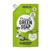 Marcel's Green Soap Handzeep tonka & muguet navul 500 Milliliter - thumbnail