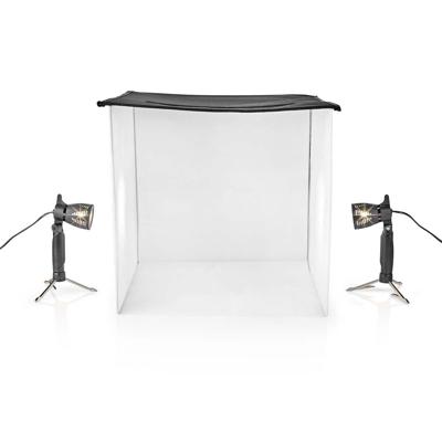 Nedis Fotostudioset | 400 lm | Opvouwbaar | Inclusief reistas | Zwart | 1 stuks - SKT012WT SKT012WT