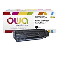 Tonercartridge OWA alternatief tbv HP CF283X zwart - thumbnail