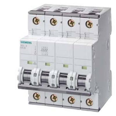 Siemens 5SY54637 5SY5463-7 Zekeringautomaat 63 A 230 V, 400 V