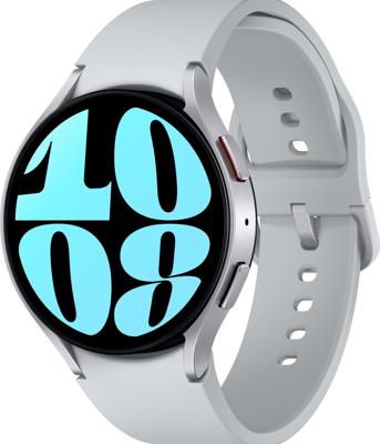 Samsung Galaxy Watch6 Watch6 3,81 cm (1.5") Super AMOLED 44 mm Digitaal 480 x 480 Pixels Touchscreen Zilver Wifi GPS