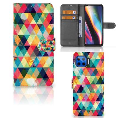 Motorola Moto G 5G Plus | Telefoon Hoesje | Geruit Motorola Moto G 5G Plus | Telefoon Hoesje | Geruit