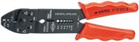 Knipex Krimptang met meer-componentengrepen | Zwart gelakt | Lengte 240 mm | Zelfbedieningskaart/blister - 97 21 215 B SB - thumbnail