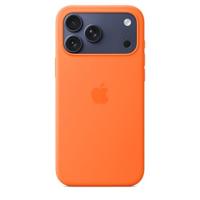 Apple iPhone 17 Pro Max - Siliconen hoesje met MagSafe - Oranje - thumbnail