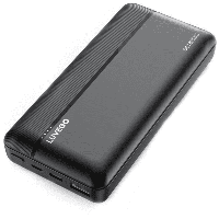 Luvego Powerbank 20000mAh Compact - Geschikt voor Telefoon & Laptop - USB-C, USB & Micro-USB - Externe Batterij & Snellader QC 3.0 voor Smartphone & Outdoor - thumbnail