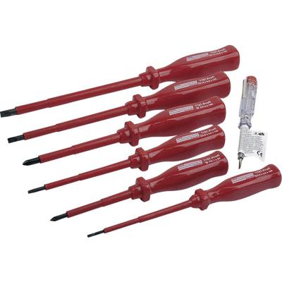 Brüder Mannesmann Schroevendraaierset elektro 7dlg (Hobby) - 1187-PROFI