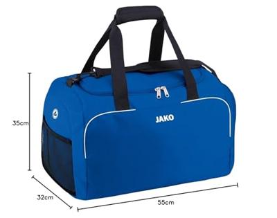 JAKO 1950 Sporttas Classico - Royal - Senior (ca. 60 Liter)