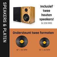 Lenco LS-500 Platenspeler Bruin - thumbnail