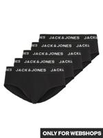 Jack & Jones 5-pack heren briefs - Zwart - thumbnail