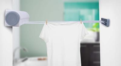 Alpina automatisch waslijn 14 m wit/grijs