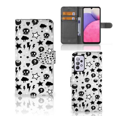 Telefoonhoesje met Naam Samsung Galaxy A33 5G Silver Punk