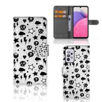 Telefoonhoesje met Naam Samsung Galaxy A33 5G Silver Punk - thumbnail