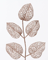 Spray plc l2b16h36 cm roze 10st kerst A Decoris - Decoris - thumbnail