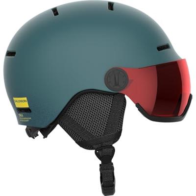 Salomon Orka Visor Helm Kinderen North Atlantic KL (56-59)