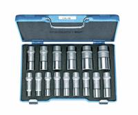 Gedore 2190214 2190214 Dopsleutelset Metrisch 1/2 (12.5 mm) 15-delig - thumbnail