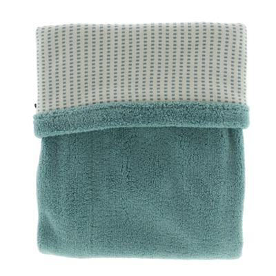 Snoozebaby baby wiegdeken 75x100 cm Smokey Green