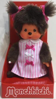 Monchhichi Meisje Pink Ribbon Dress (20 CM) - Speelgoed (4905610223589) Monchhichi Meisje Pink Ribbon Dress (20 CM) - Speelgoed (4905610223589)