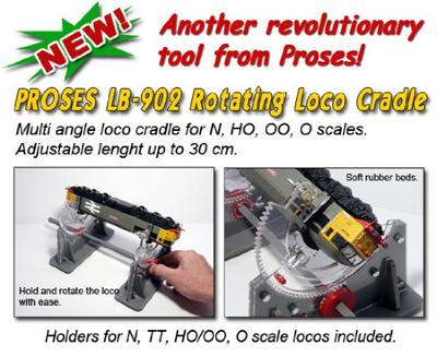 Proses PLB-902 Locomotieven, Wagens Onderhoudsbank 1 stuk(s)