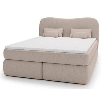 NADUVI Collection Lavelle boxspring bouclé 160 x 200 cm NADUVI Collection Lavelle boxspring bouclé 160 x 200 cm