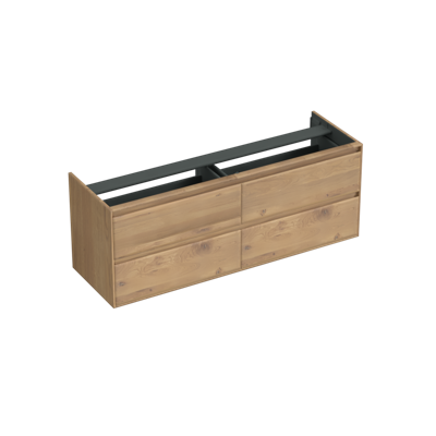 Onderkast Forzalaqua Reno 160x51x60 Cm 4 Lades Softclose Eiken Oyster Onderkast Forzalaqua Reno 160x51x60 Cm 4 Lades Softclose Eiken Oyster