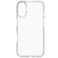 Just in Case Zero Soft TPU Case voor Apple iPhone 16 Plus Telefoonhoesje Transparant - thumbnail