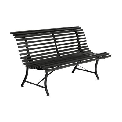Fermob Louisiane tuinbank 150 cm Liquorice Fermob Louisiane tuinbank 150 cm Liquorice
