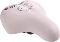 Qtcycletech Qt cycle tech zadel meisjes 16-20 inch sweety wit/roze blister 0301070 - thumbnail