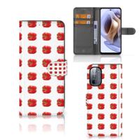 Motorola Moto G31 | G41 | Book Cover | Paprika Red - thumbnail