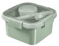 Curver Smart To Go Lunchbox 1.1L + Bestekset + Sauscup Groen - thumbnail
