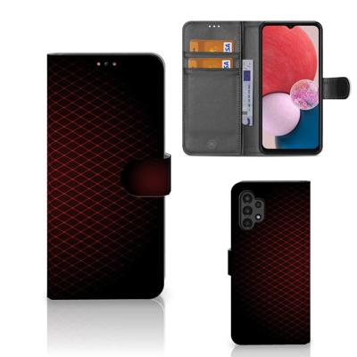 Samsung Galaxy A13 (4G) | Telefoon Hoesje | Geruit Rood