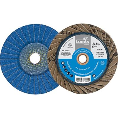 LUKAS-ERZETT A272712504018 Lamellenschuurschijf Diameter 125 mm 10 stuk(s) LUKAS-ERZETT A272712504018 Lamellenschuurschijf Diameter 125 mm 10 stuk(s)