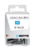 Witte torx bit [5x] - 1/4'' - T 30 - 25 mm - thumbnail