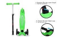 Jamara KickLight Scooter groen - thumbnail