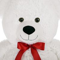 Zachte Teddybeer 150cm XXL Wit incl. Hartkussen - thumbnail