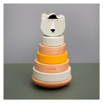 Trixie houten stapelspeelgoed mr. bear, 7dlg.