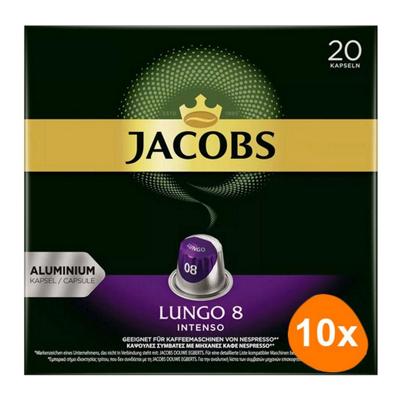 Jacobs - Lungo Intenso - 10x 20 Capsules Jacobs - Lungo Intenso - 10x 20 Capsules