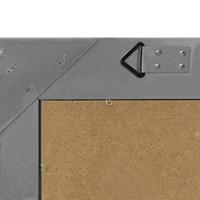 VidaXL Wandspiegel barokstijl 60x60 cm zwart - thumbnail