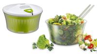 LEIFHEIT Salad Spinner Signature slacentrifuge Zwart, Wit - thumbnail