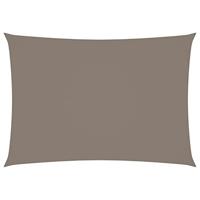 Zonnescherm rechthoekig 3x4 m oxford stof taupe - thumbnail