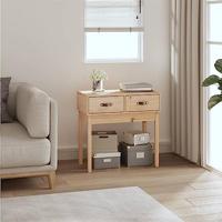 Wandtafel 76,5x40x75 cm massief grenenhout - thumbnail