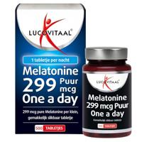 Lucovitaal Melatonine Puur 0.299mg Tabletten - thumbnail