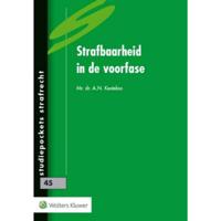 Strafbaarheid in de voorfase - A.N. Kesteloo - Hardcover (9789013133578) - thumbnail
