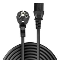 Lindy 30336 3m CEE7/7 Schuko C13 coupler Zwart electriciteitssnoer - thumbnail