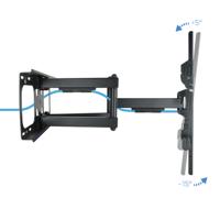 Muursteun voor tv met arm TooQ LP3790TN-B 37"-90" 43" 75 Kg - thumbnail