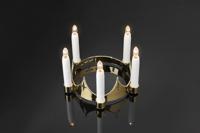 Creativ Company Lucia kroon, h: 14 cm, d 15-19 cm, 1 stuk - thumbnail