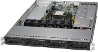 Supermicro SuperServer 5019P-WTR Intel C622 LGA 3647 Rack (1U) zwart – Server Barebone (Intel C622, LGA 3647, Intel, Intel® DDR4-768 GB) - thumbnail