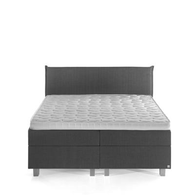 Dreamhouse - Plane Boxspring met opbergruimte - Antraciet - 180 x 200 / met montage