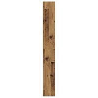 VidaXL Wasmachinekast 64x24x190 cm oud houtkleurig - thumbnail