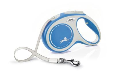 Flexi rollijn new comfort tape M blauw 5 meter